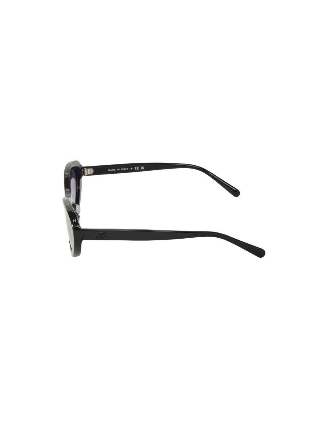 Chanel - Oval Shape Negro Gris