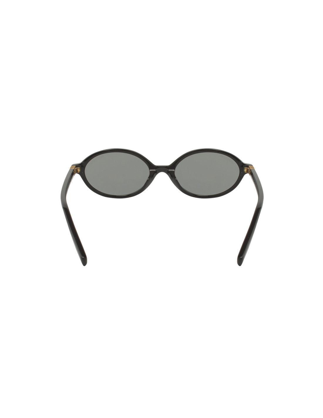 Miu Miu MU - Oval Shape Black Gold