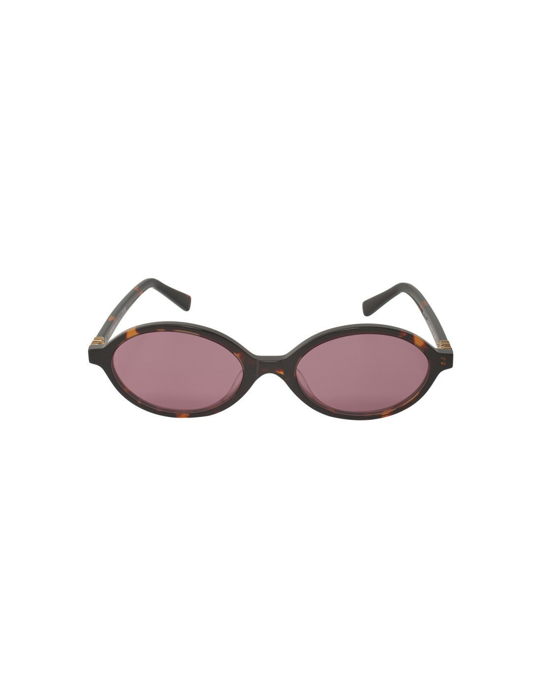 Miu Miu - Oval Shape Tortoise Wine