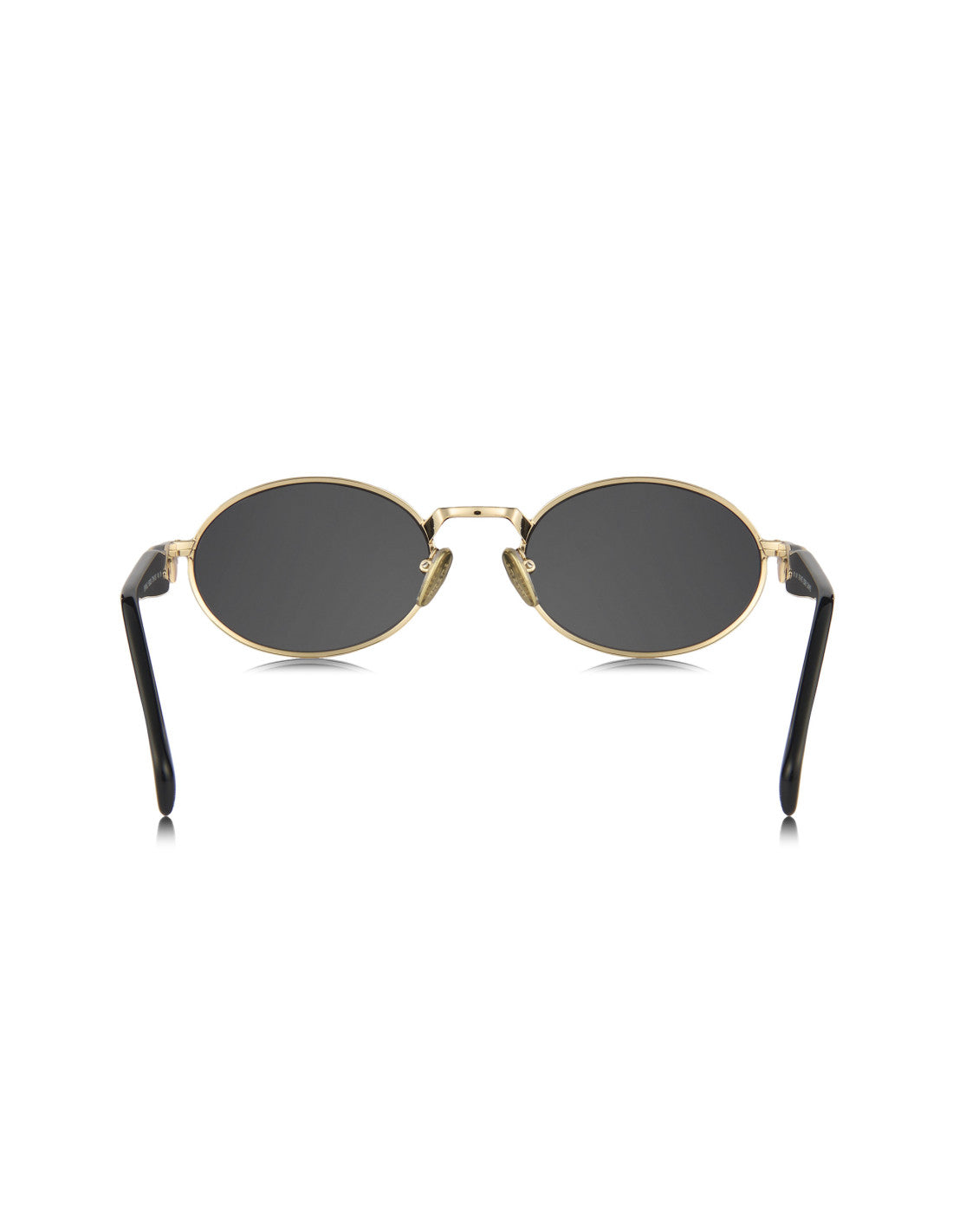 Prada - Oval Shape Pale Gold Dark Grey