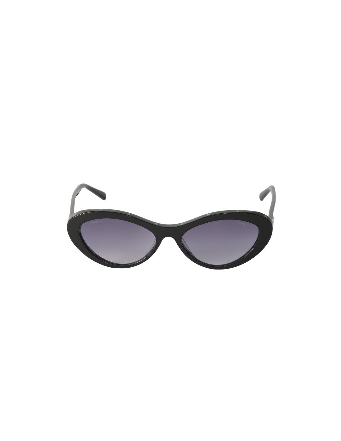 Chanel - Oval Shape Negro Gris