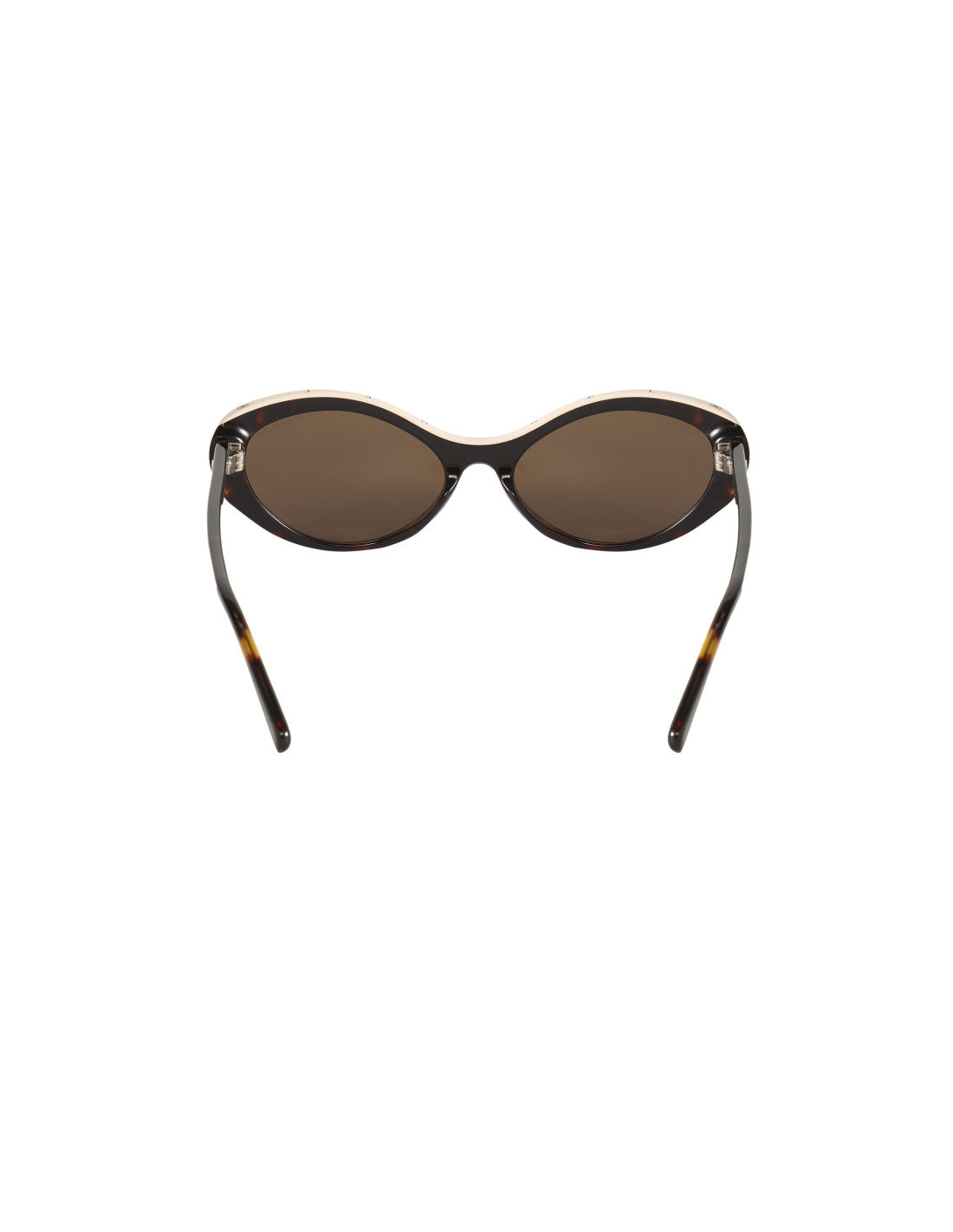 Chanel - Oval Shape Tortoise White