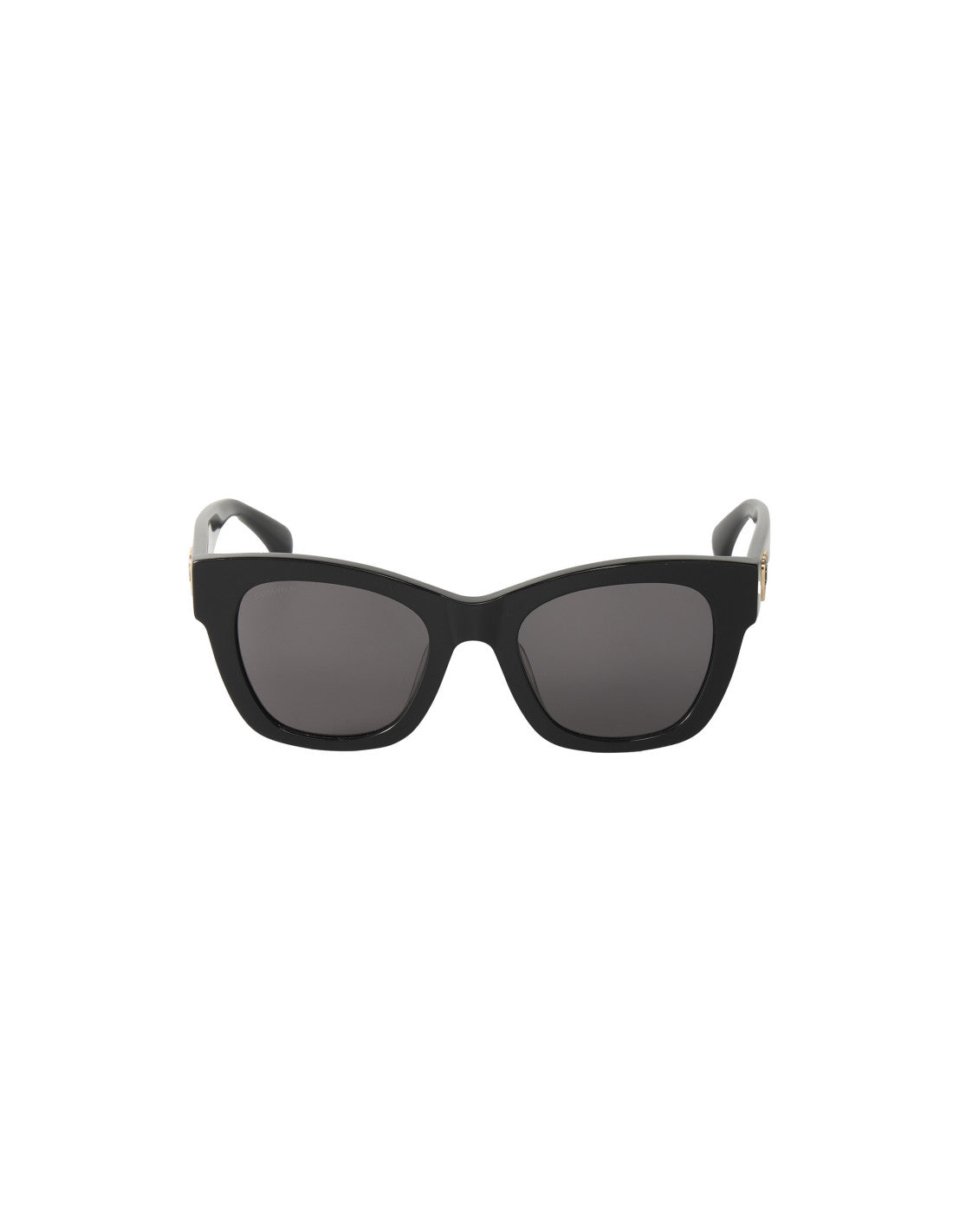 Chanel - Square Shape Gold Black