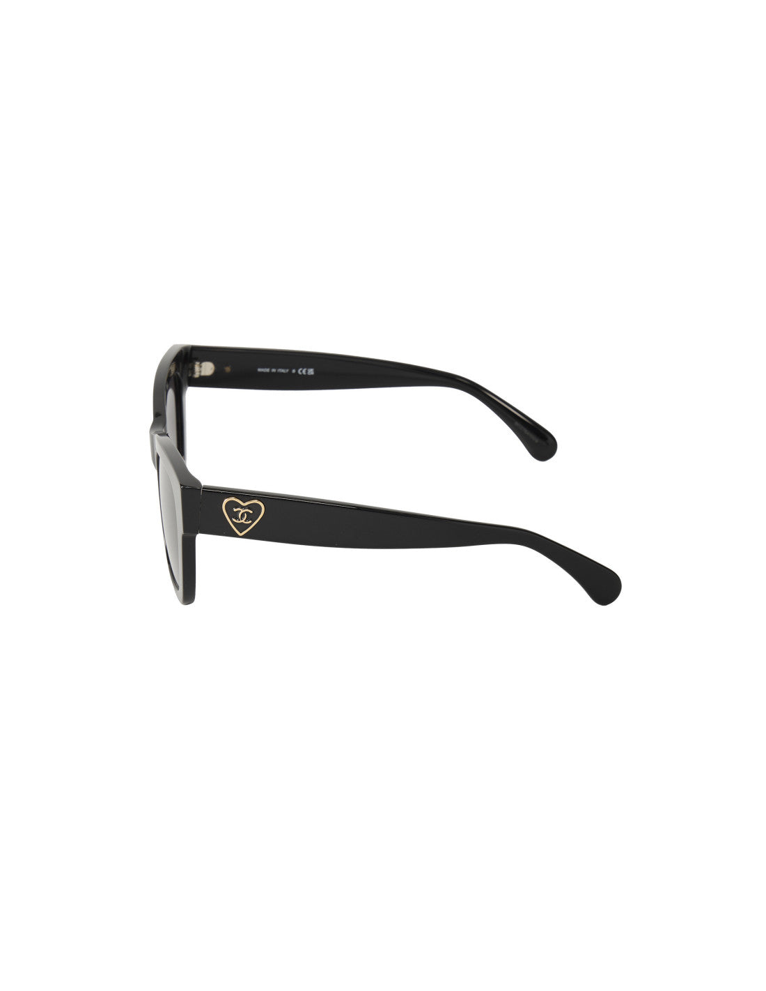 Chanel - Square Shape Gold Black