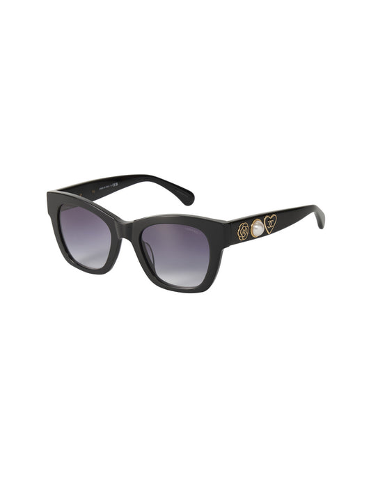 Chanel - Square Shape Black Gradient