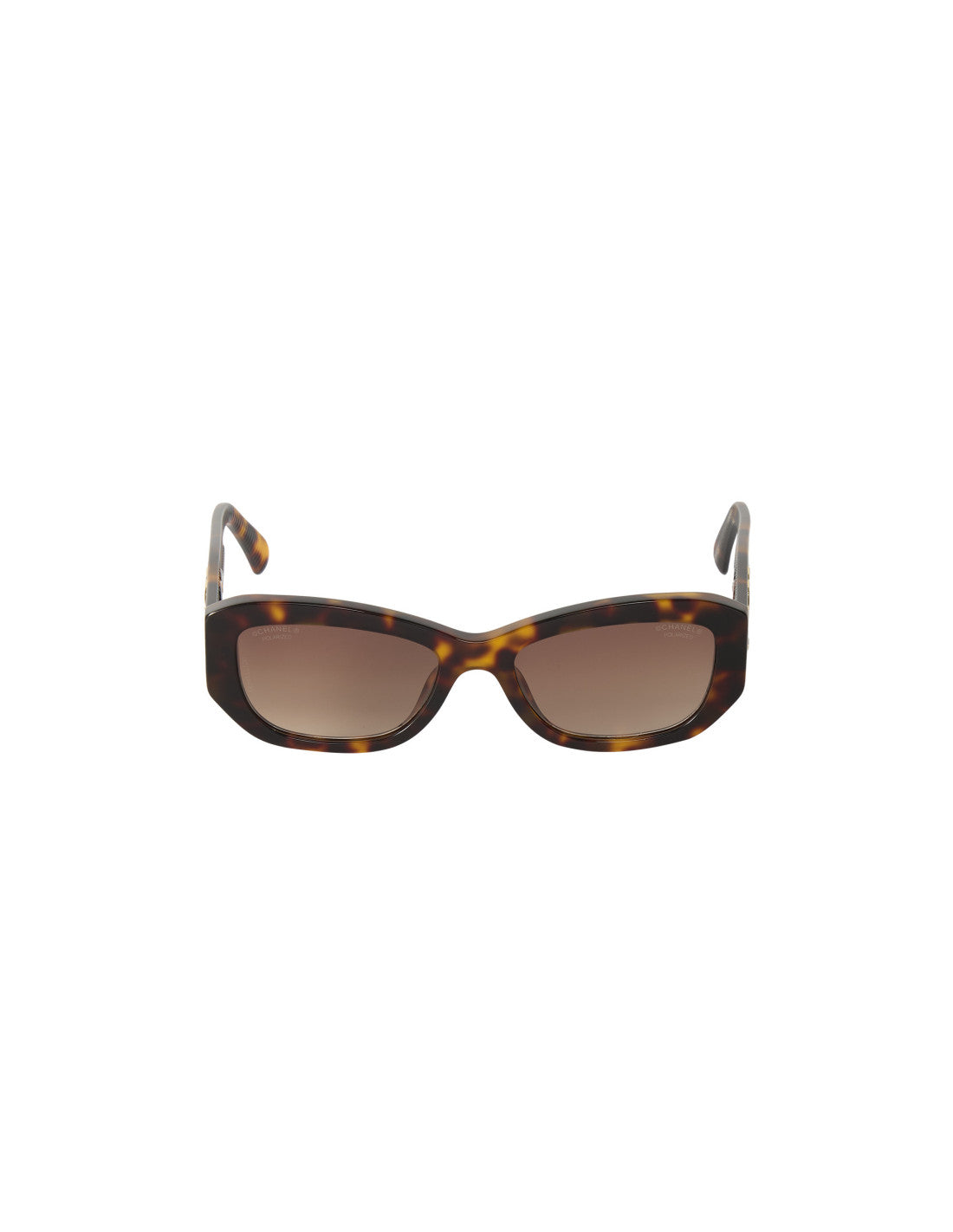 Chanel - Square Shape Carey Cafe Degradado