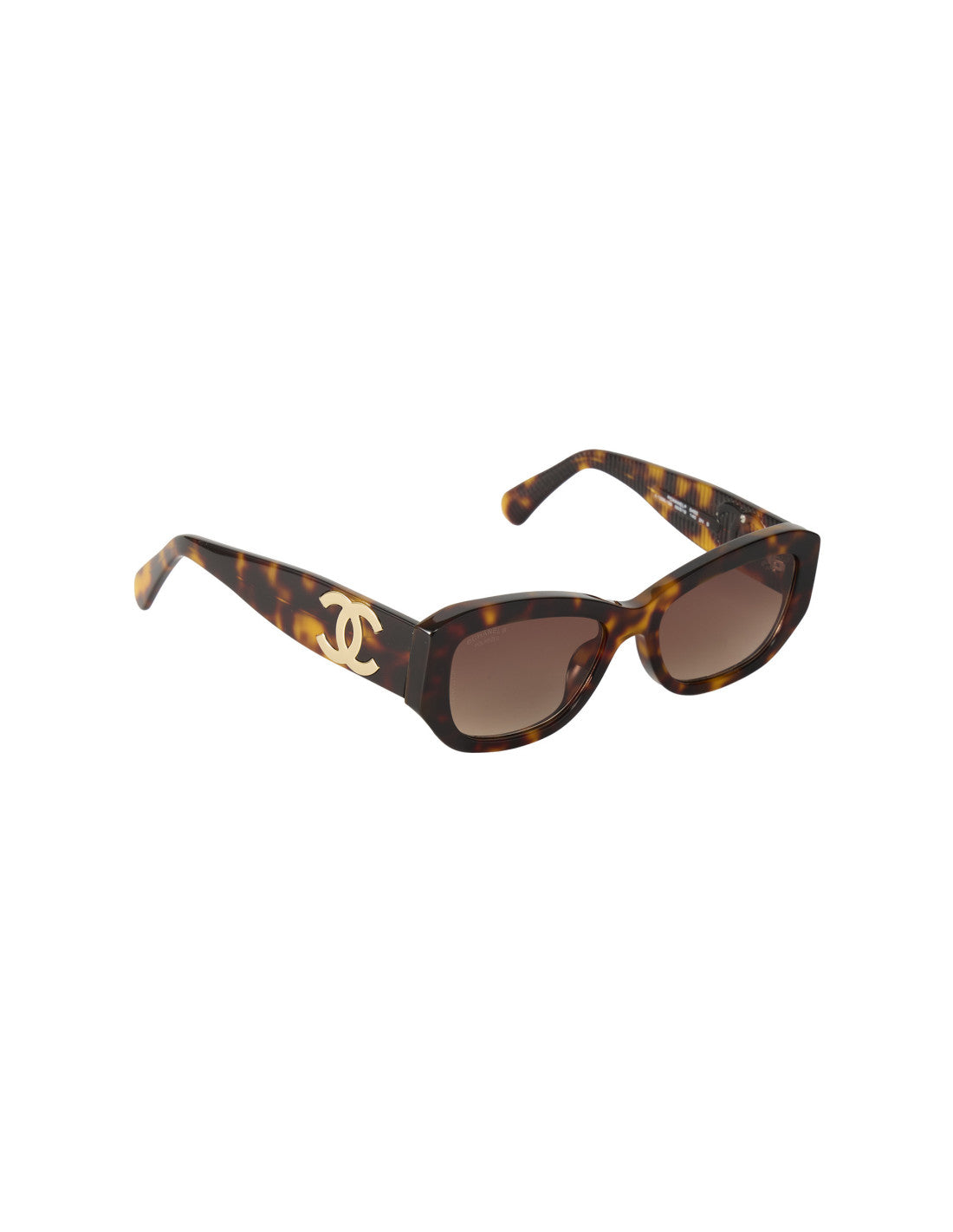 Chanel - Square Shape Carey Cafe Degradado