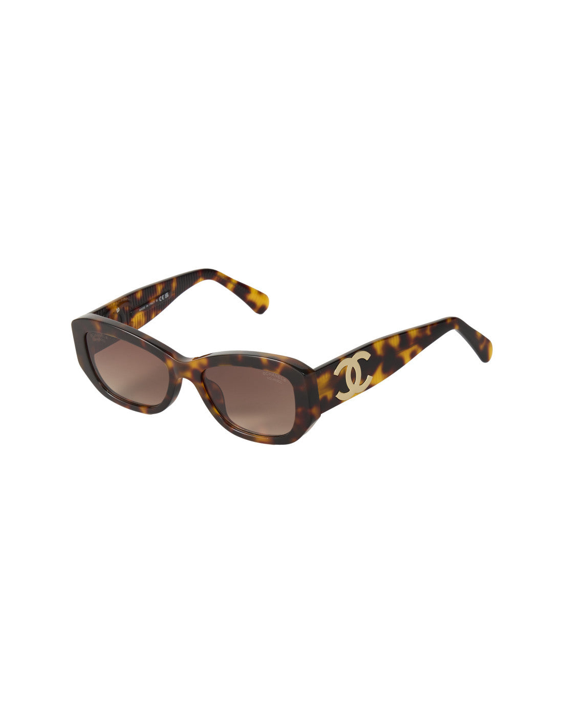 Chanel - Square Shape Carey Cafe Degradado