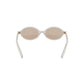 Miu Miu- Oval Shape White Orange
