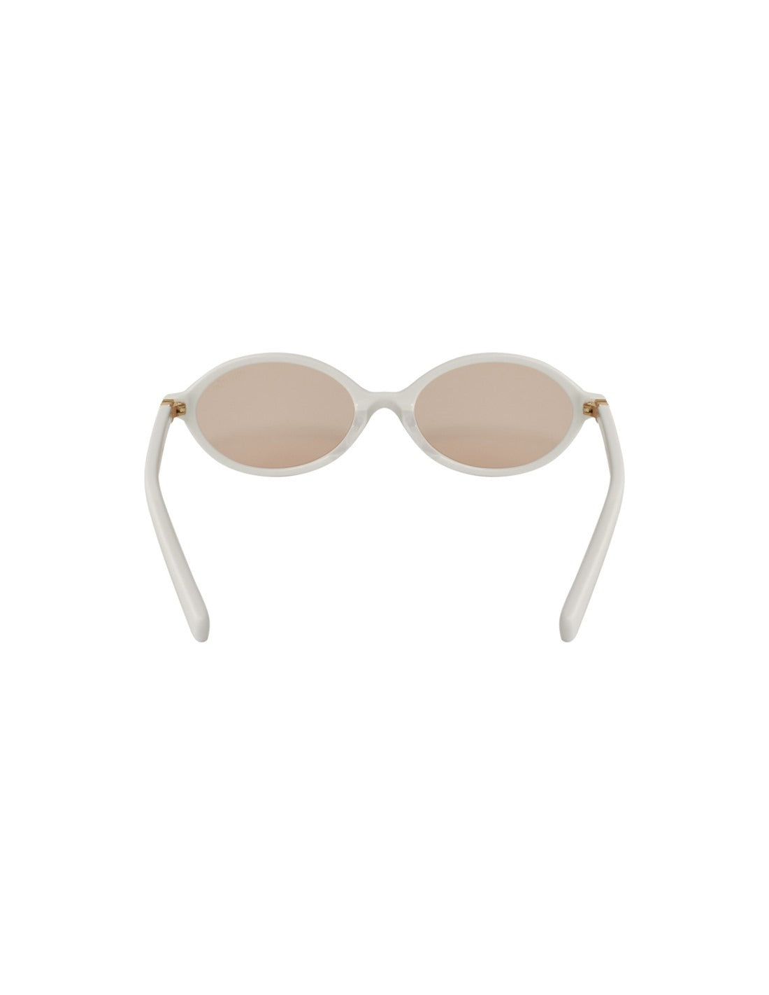 Miu Miu- Oval Shape White Orange