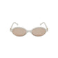 Miu Miu- Oval Shape White Orange