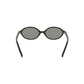 Miu Miu MU - Oval Shape Black Gold