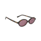 Miu Miu - Oval Shape Tortoise Wine