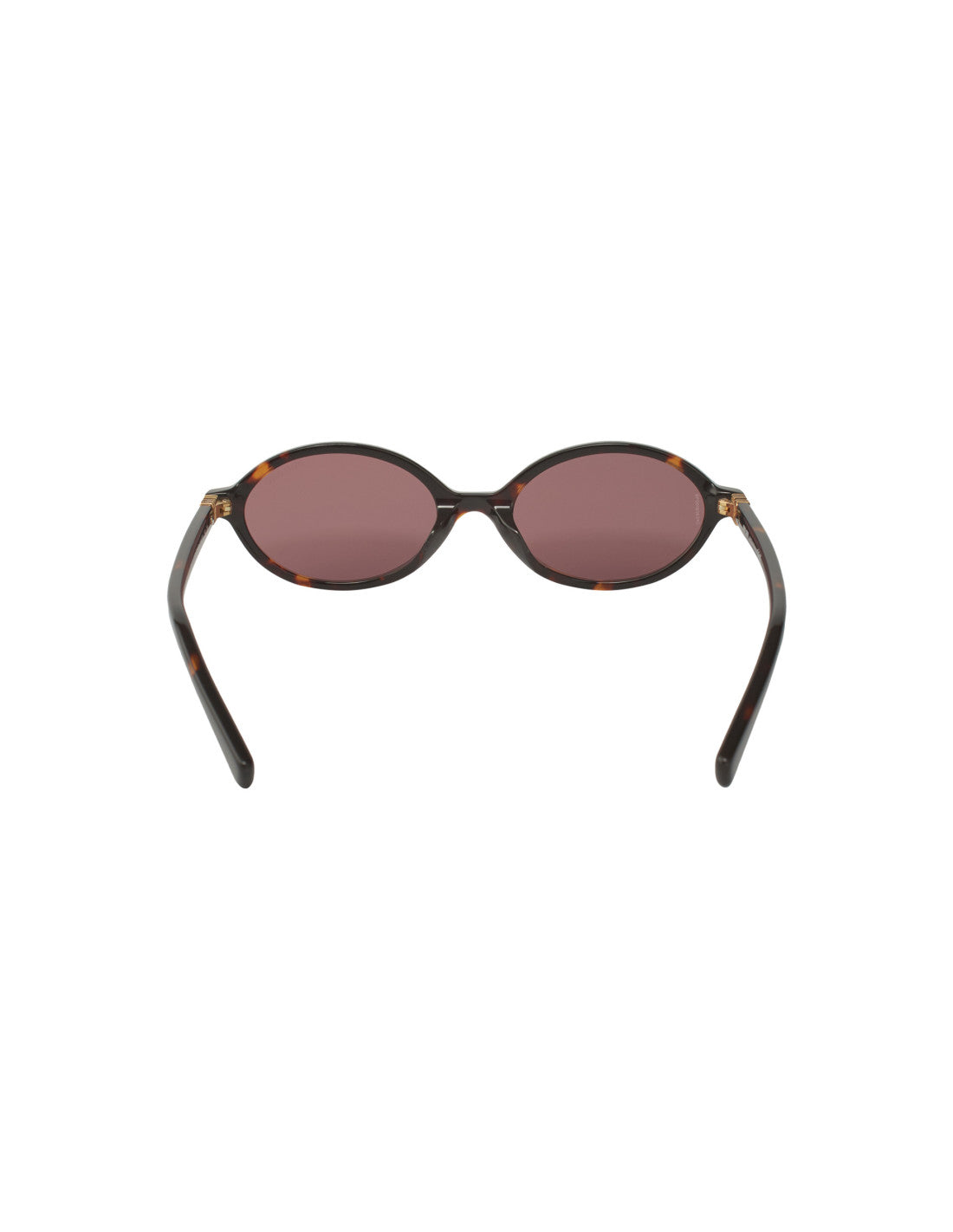 Miu Miu - Oval Shape Tortoise Wine