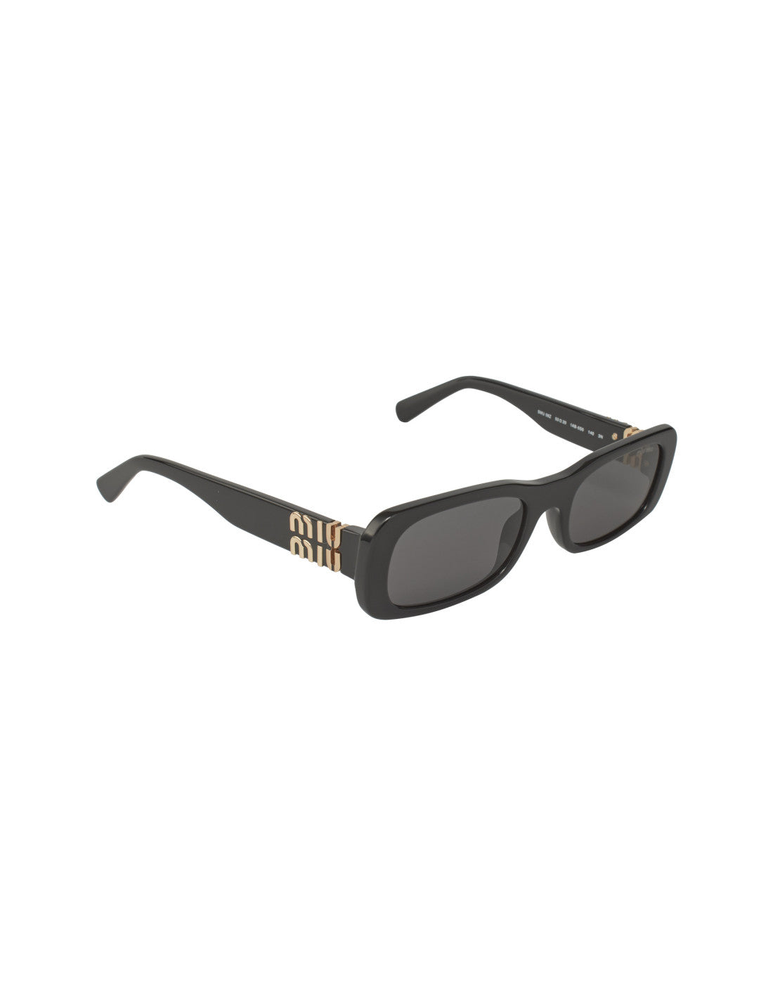 Miu Miu - rectangle shape Black Gold