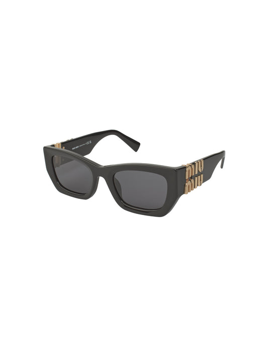 Miu Miu - Square Shape Black Gold