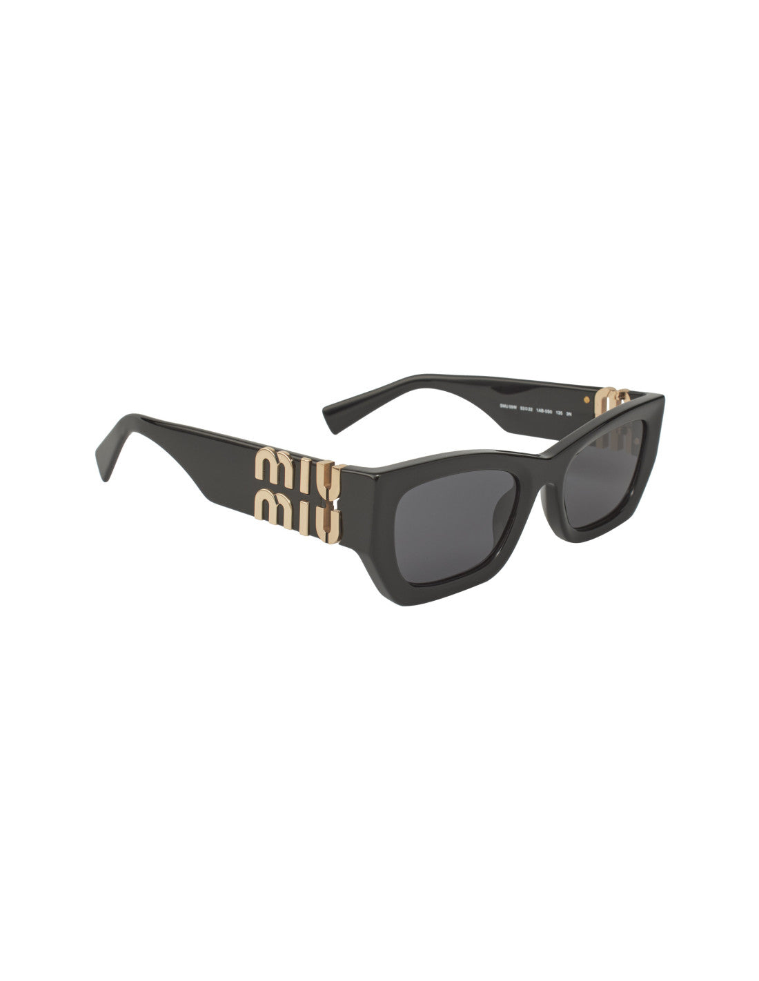 Miu Miu - Square Shape Black Gold