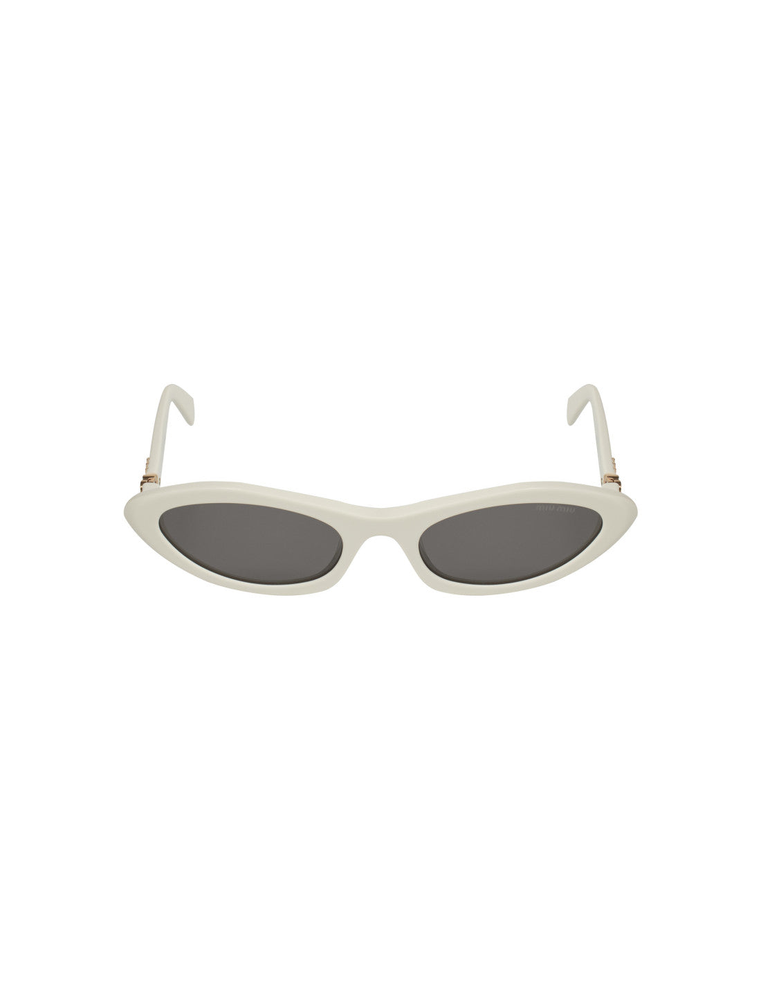 Miu Miu - Oval Shape White Black