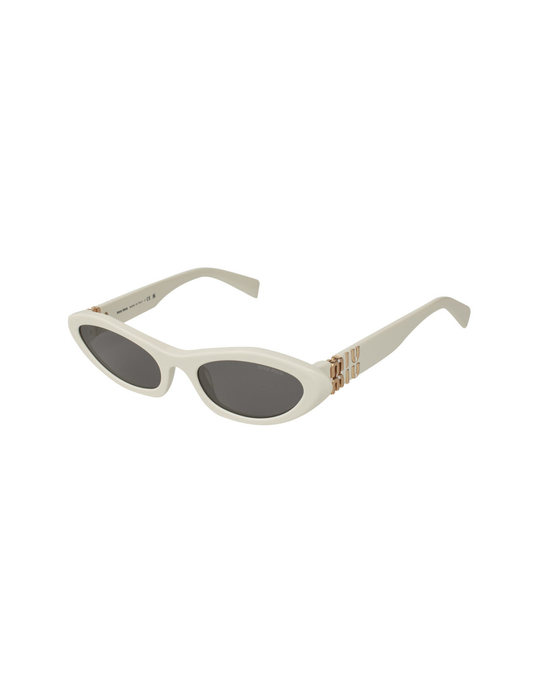 Miu Miu - Oval Shape White Black