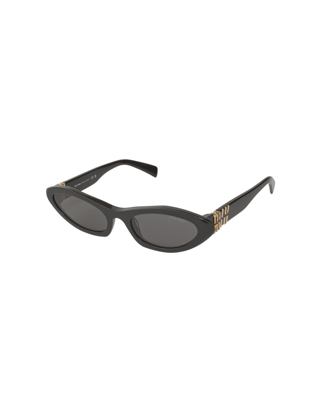 Miu Miu - Oval Shape Black Gold