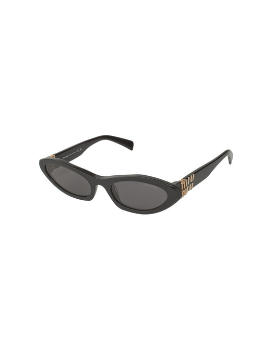 Miu Miu - Oval Shape Black Gold