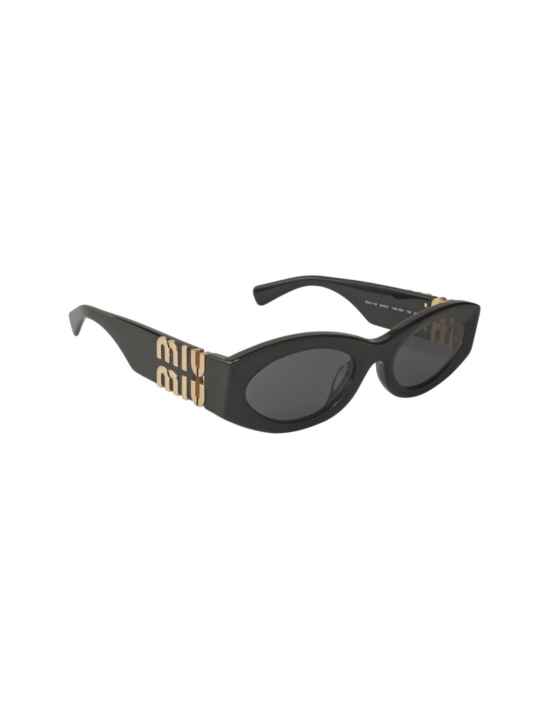 Miu Miu - Oval Shape Black Gold