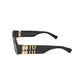 Miu Miu - Oval Shape Black Gold