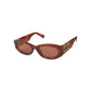 Miu Miu - Oval Shape Brown Tortoise