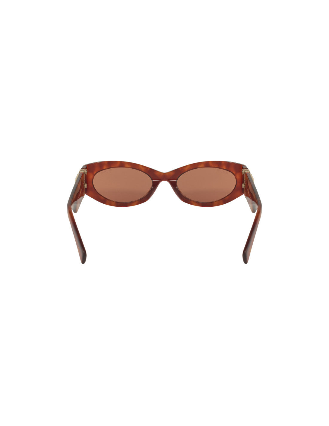 Miu Miu - Oval Shape Brown Tortoise