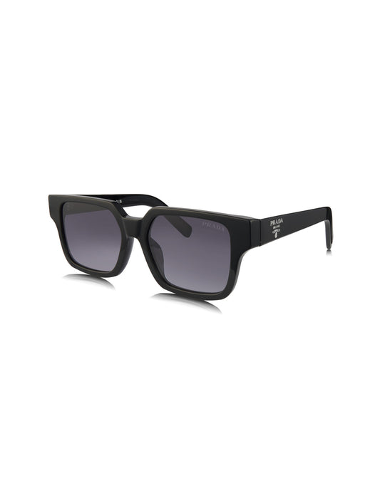Prada - Square Shape Black silver