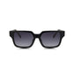 Prada - Square Shape Black silver