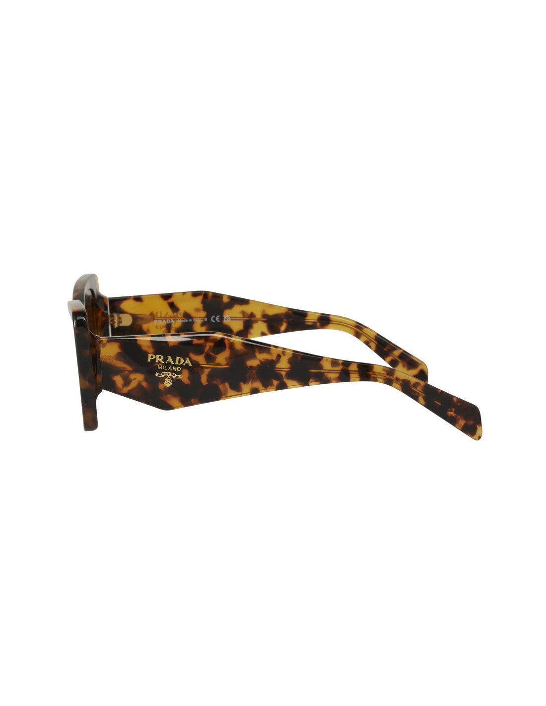 Prada - Oversized rectangular Honey Havana