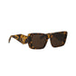 Prada - Oversized rectangular Honey Havana