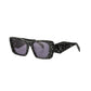 Prada - Oversized rectangular Marble Violet
