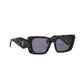 Prada - Oversized rectangular Marble Violet