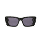 Prada - Oversized rectangular Marble Violet