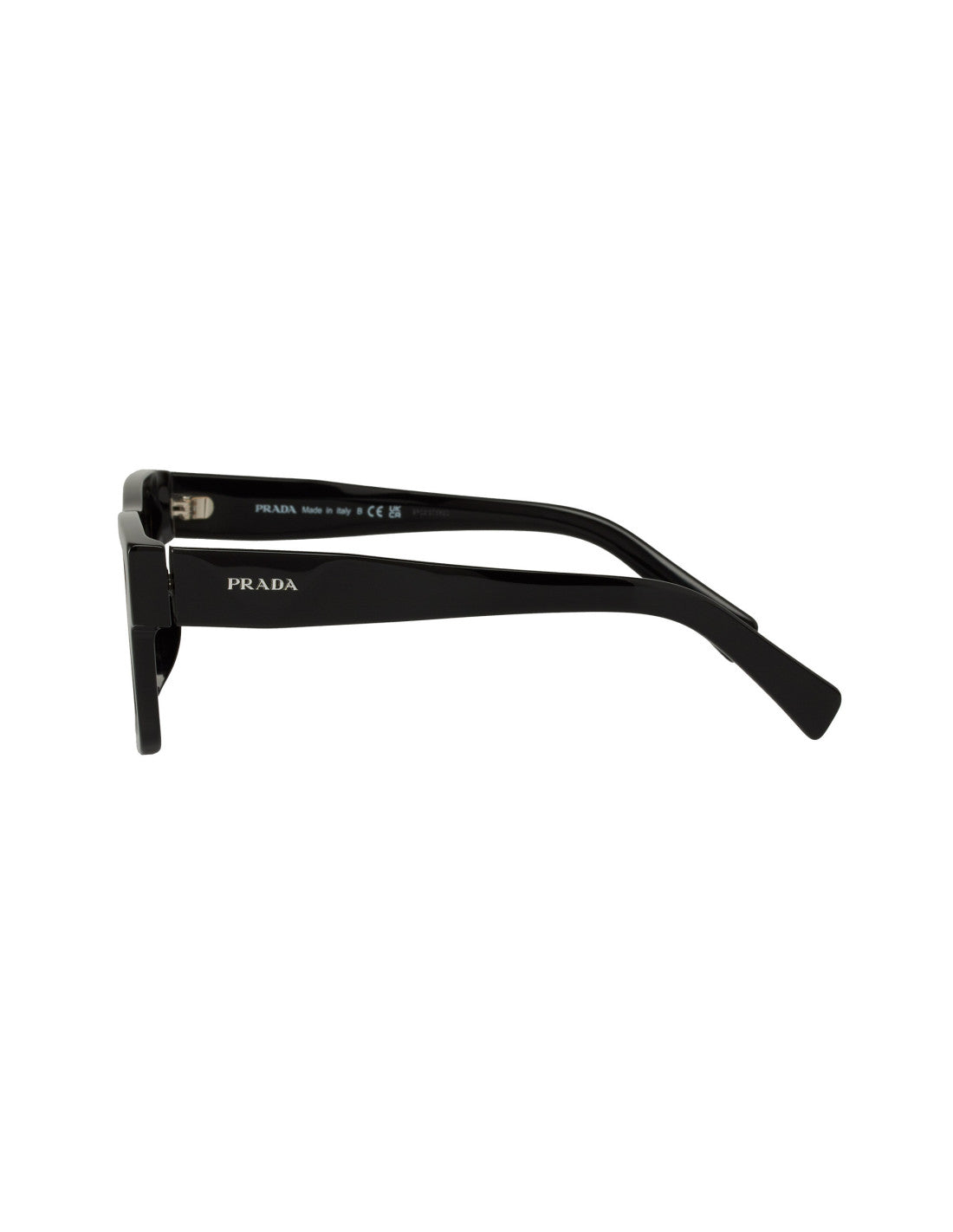 Prada - Square Shape Black Silver