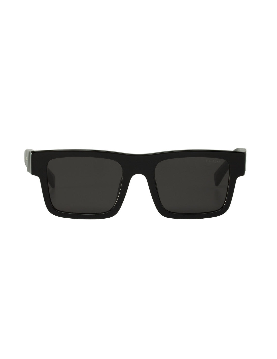 Prada - Square Shape Black Silver