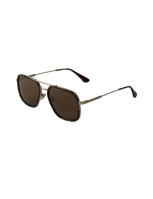 Prada - Aviator Square Coffe Tortoise