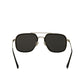 Prada - Aviator Square Black Silver