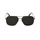 Prada - Aviator Square Black Silver