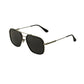 Prada - Aviator Square Black Silver