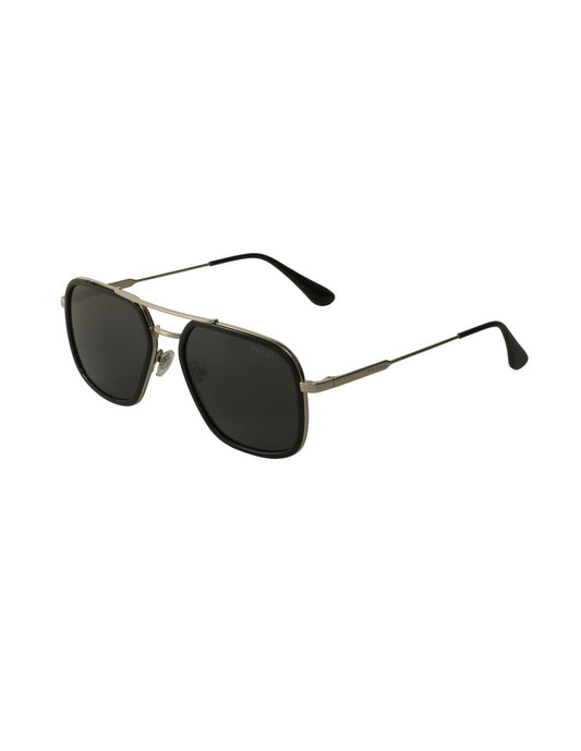 Prada - Aviator Square Black Silver
