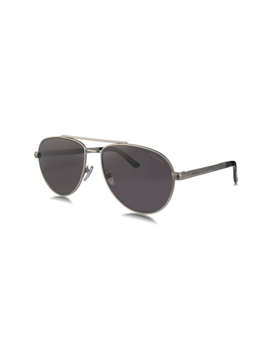 Prada - Aviator Matte Black Grey