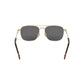 SAINT LAURENT - Pilot Square Shape Gold Black