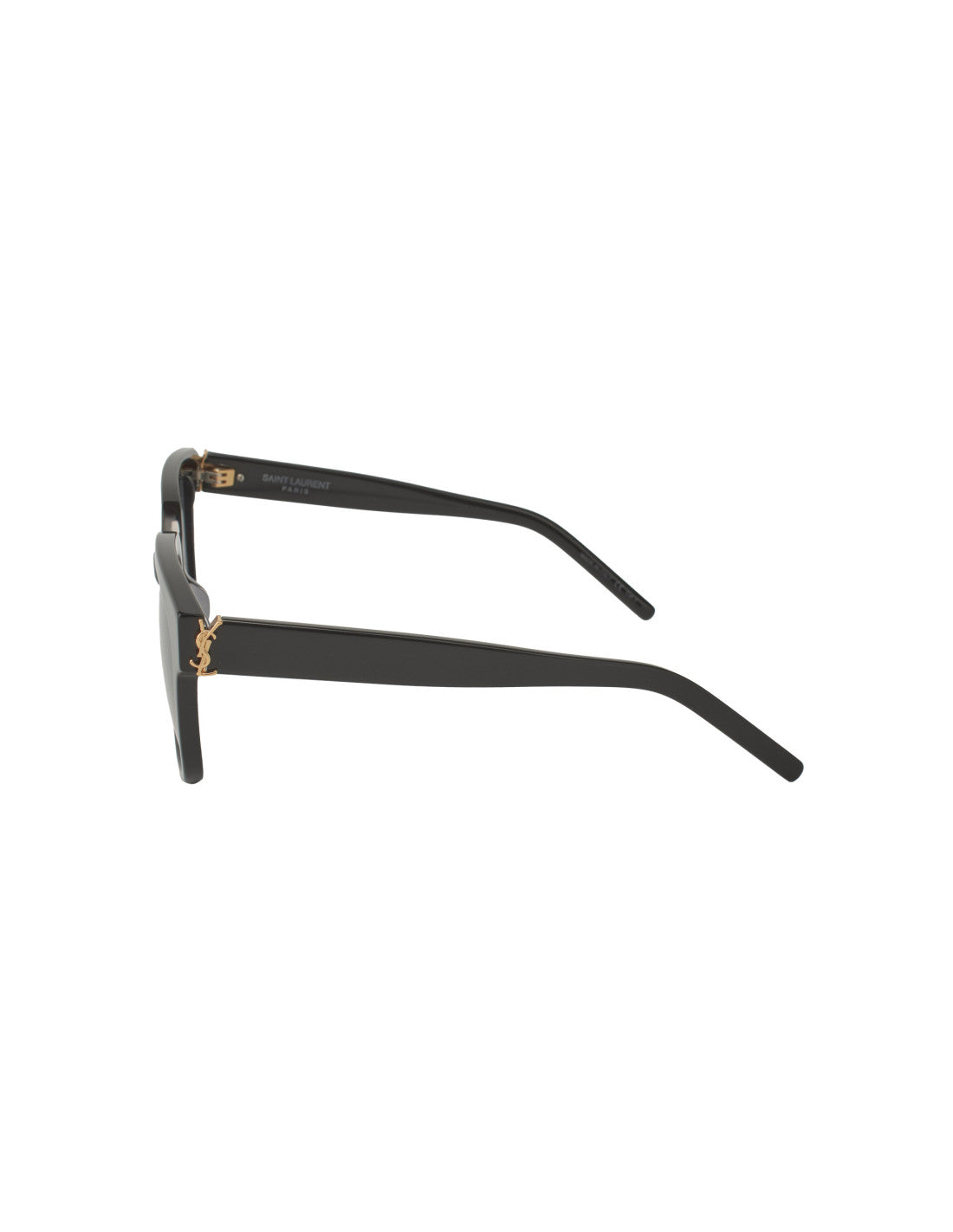 SAINT LAURENT - Square Shape Shiny Black