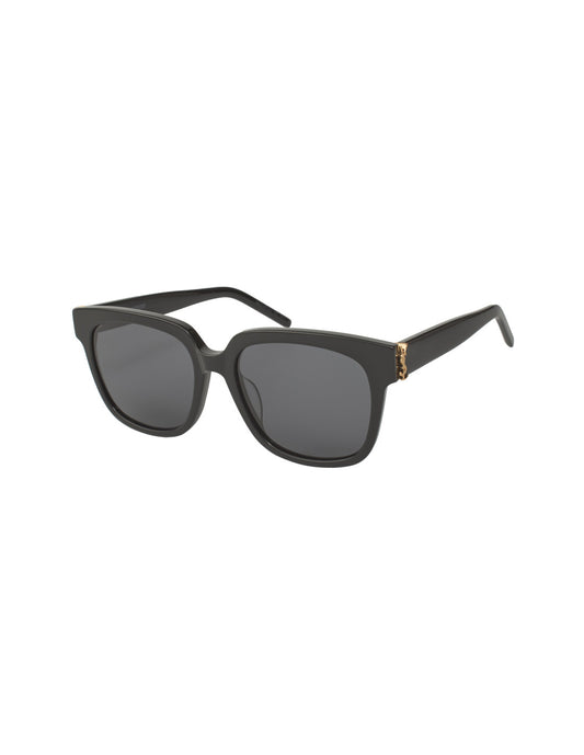 SAINT LAURENT - Square Shape Shiny Black