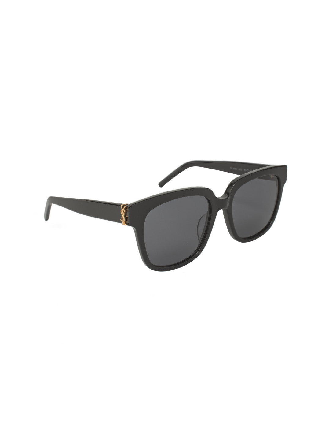 SAINT LAURENT - Square Shape Shiny Black
